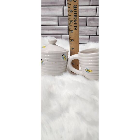 Honey Bee Ceramic Cream and Sugar Set Home Essentials - Picture 11 of 11
